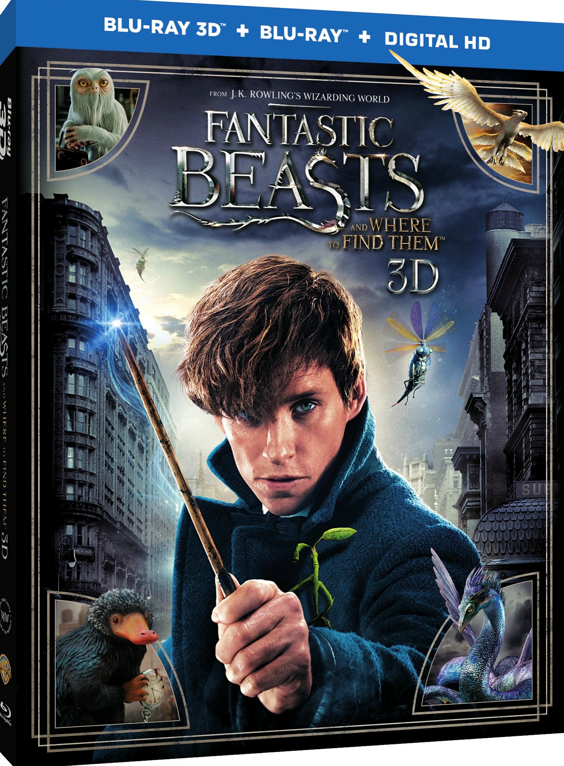 Fantastic Beasts on Ultra HD & 3D Blu-ray March 7 – Hollywood in